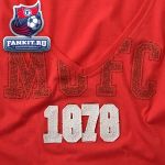 Футболка женская Манчестер Юнайтед / MANCHESTER UNITED FASHION MUFC GLITTER V NECK T-SHIRT