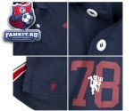 Поло Манчестер Юнайтед / MANCHESTER UNITED HERITAGE 78 POLO - OT NAVY - MENS 