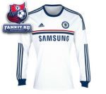 Челси майка игровая выездная сезона 13-14 Adidas длинный рукав / Chelsea Away Shirt 2013/14- Long Sleeve