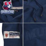 Толстовка Манчестер Юнайтед / MANCHESTER UNITED HERITAGE LETTERS GRAPHIC HOODY - NAVY
