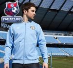 Куртка Манчестер Сити / Manchester City 1350 Classics Ramsey Jacket - Vista Blue / Dark Navy / White