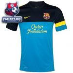 Футболка Барселона / Barcelona Short Sleeve Training Top 1 - Dynamic Blue/Dark Obsidian/Tour Yellow
