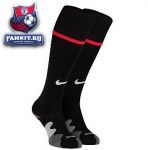 Манчестер Юнайтед гетры игровые Nike черные / Manchester United Home Socks 2012/13