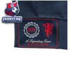 Толстовка Манчестер Юнайтед / MANCHESTER UNITED HERITAGE 78 ZIP THRU HOODY - OT NAVY - MENS 
