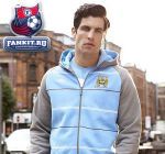 Толстовка Манчестер Сити / Manchester City Reversible Jacket - Grey Steel/Vista Blue/White/Zinfandel