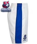 Эвертон трусы игровые 2012-13 Nike белые / Everton Home Short 2012/13