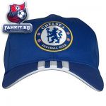 Кепка, бейсболка Челси Адидас / Adidas Chelsea 3 Stripe Cap