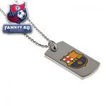Цепочка с кулоном Барселона / Barcelona Coloured Crest Stainless Steel