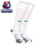 Бразилия гетры игровые домашние 2012-13 Nike белые / Brazil Home Socks 2012/13