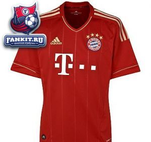 Бавария майка игровая домашняя Adidas 2011-13 красная