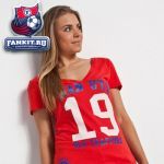Футболка женская Манчестер Юнайтед / MANCHESTER UNITED 19 CHAMPIONS DEEP V LONG LENGTH T-SHIRT