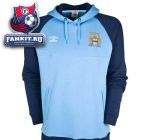Толстовка Манчестер Сити / Manchester City Soundwave Hoodie - Vista Blue/Dark Navy/White