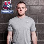 Футболка Манчестер Юнайтед / MANCHESTER UNITED LOGO TEE - DARK GREY HEATHER 