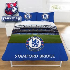 Постельное белье Челси двойное / Chelsea Stadium Design Duvet Double 
