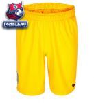 Сборная Англии трусы вратарские игровые выездные Nike 13-14 / England Away Goalkeeper Short 2013/14 Gold