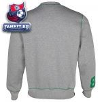 Кофта Селтик / Celtic Essentials Puff Print Crew Sweat - Grey/Green