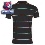 Поло Селтик / Celtic 125th Year Striped Polo - Black - Mens