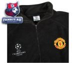 Кофта Манчестер Юнайтед / MANCHESTER UNITED UEFA CHAMPIONS LEAGUE EMBROIDERED FLEECE JACKET - BLAC