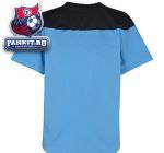 Детская футболка Манчестер Сити / Manchester City Aftermatch Cvc T-Shirt - Vista Blue/Black - Kids
