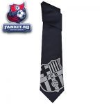 Галстук Барселона / Barcelona Large Silver Crest Tie