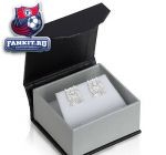 Серьги Манчестер Сити / Manchester City Crest Stud Earring - Pair - Sterling Silver