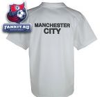 Поло Манчестер Сити / Manchester City Euro Aftermatch Cvc Polo - White / Black
