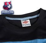 Детская футболка Манчестер Сити / Manchester City Aftermatch Cvc T-Shirt - Vista Blue/Black - Kids