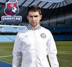 Куртка Манчестер Сити / Manchester City 1350 Classics Ramsey Jacket - White / Dark Navy / Vista Blue
