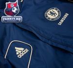Куртка Челси / adidas Chelsea Training All Weather Jacket - Collegiate Navy/Light Football Gold