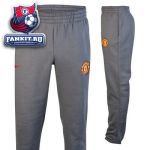 Штаны Манчестер Юнайтед / MANCHESTER UNITED CORE FLEECE PANT - DARK GREY / DIABLO RED 