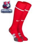 Сборная Англии гетры игровые выездные Nike 13-14 / England Away Sock 2013/14 Red