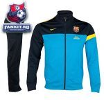 Спортивный костюм Барселона / Barcelona Knitted Warm-up Tracksuit - Dynamic Blue/Dark Obsidian/Tour Yellow