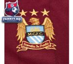 Манчестер Сити майка игровая длинный рукав 2012-13 Umbro бордовая / Manchester City Away Shirt 2012/13