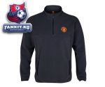 Кофта Манчестер Юнайтед / MANCHESTER UNITED CLASSIC 1/2 ZIP FLEECE - CARBON - MENS 