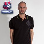 Поло Селтик / Celtic 125th Year Polo - Black - Mens