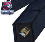 Галстук Манчестер Сити / Manchester City Navy Polyester Tie