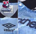 Ретро-футболка домашняя 1989 года Манчестер Сити / Manchester City 1989 Home Shirt