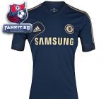 Футболка Челси / adidas Chelsea Training Jersey - Collegiate Navy/Light Football Gold