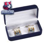 Запонки Манчестер Сити / Manchester City Colour Crest Cufflinks