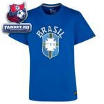 Футболка Бразилия / Nike Brazil Tee - Royal