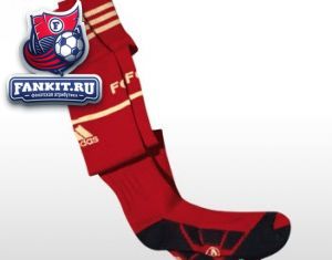 Бавария гетры игровые домашние Adidas 2011-13 красные