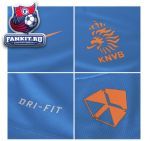 Футболка Нидерланды / Netherlands Training Top - Heriage Cyan/Safety Orange