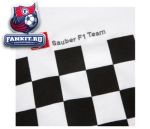 Футболка Челси /  Chelsea Sauber F1 Team Chequered T-Shirt - White 