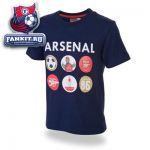 Детская футболка Арсенал / Badge Graphic Tee Navy