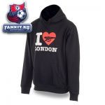 Детская толстовка Арсенал / I Love London Hoody Black