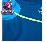 Кофта Реал Мадрид / Real Madrid Urban Track Top - Cyan/Lone Blue/Electricity