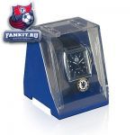 Часы с кожаным ремешком Челси / Chelsea Leather Strap Square Face Watch