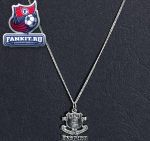 Серебряная цепочка и серебряный кулон Эвертон / Everton Medium Cutout Pendant and Chain