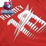 Футболка Манчестер Юнайтед / MANCHESTER UNITED ROONEY HERO TEE - SPORT RED/ DK GREY HEATHER
