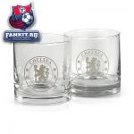 Набор из двух стаканов Челси / Chelsea Frosted Crest Tumbler Double Pack 